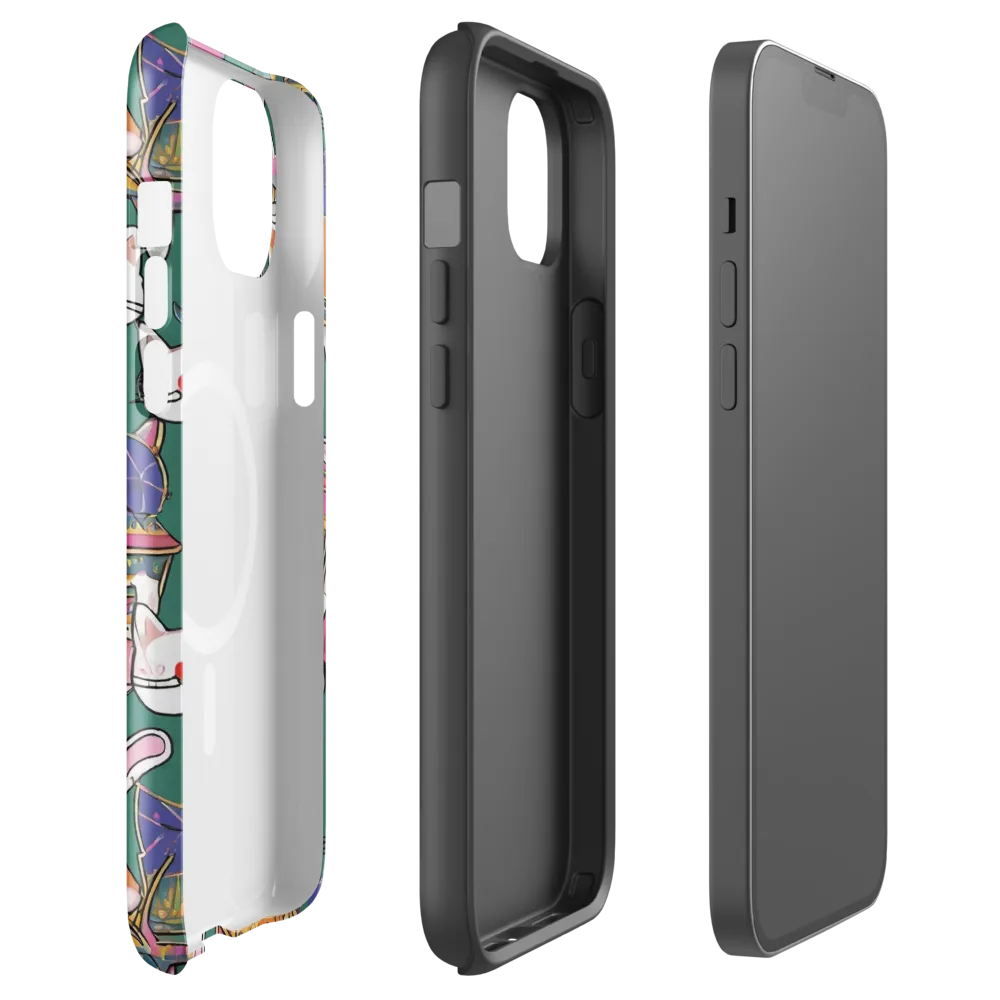 Neon Catwalk on MagSafe Tough Case for iPhone® — Front