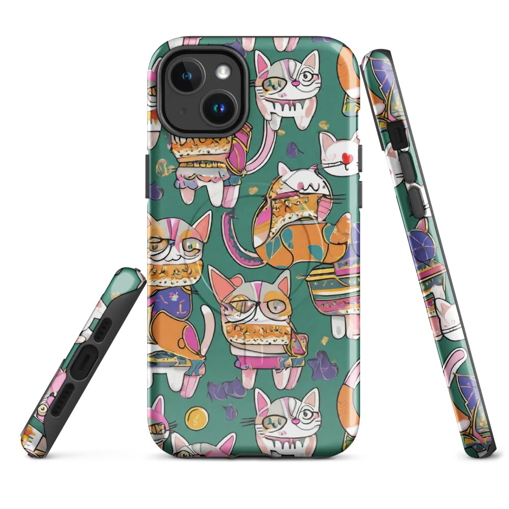 Neon Catwalk on MagSafe Tough Case for iPhone® — Front