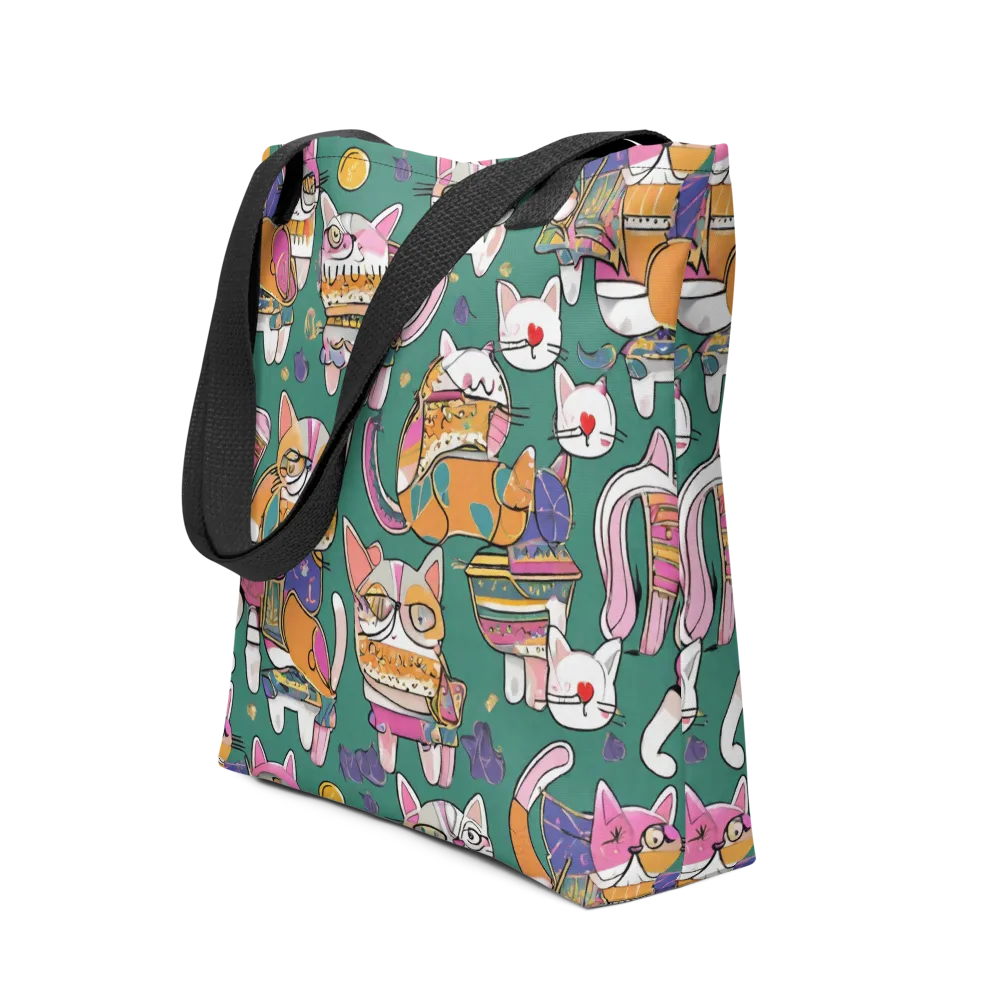 Neon Catwalk on Tote Bag — Front