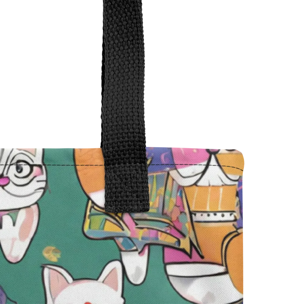 Neon Catwalk on Tote Bag — Product details