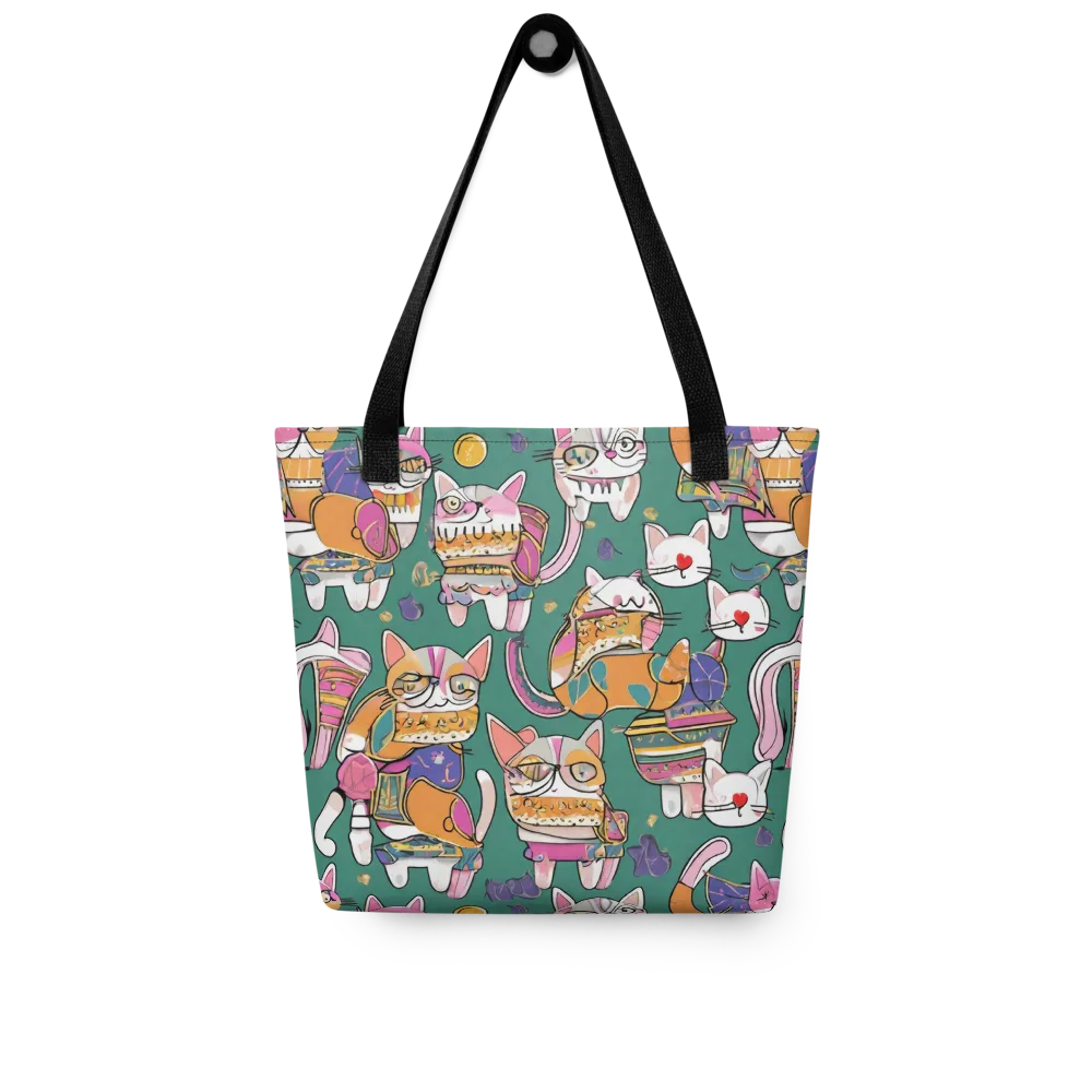 Neon Catwalk on Tote Bag — Front