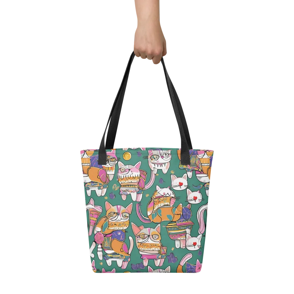 Neon Catwalk on Tote Bag — Front