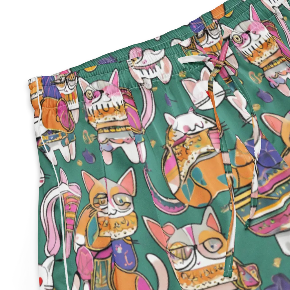 Neon Catwalk on Women's Pajama Shorts — Product details