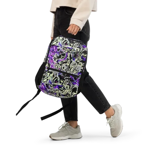 Neon Noir on a Utility Backpack