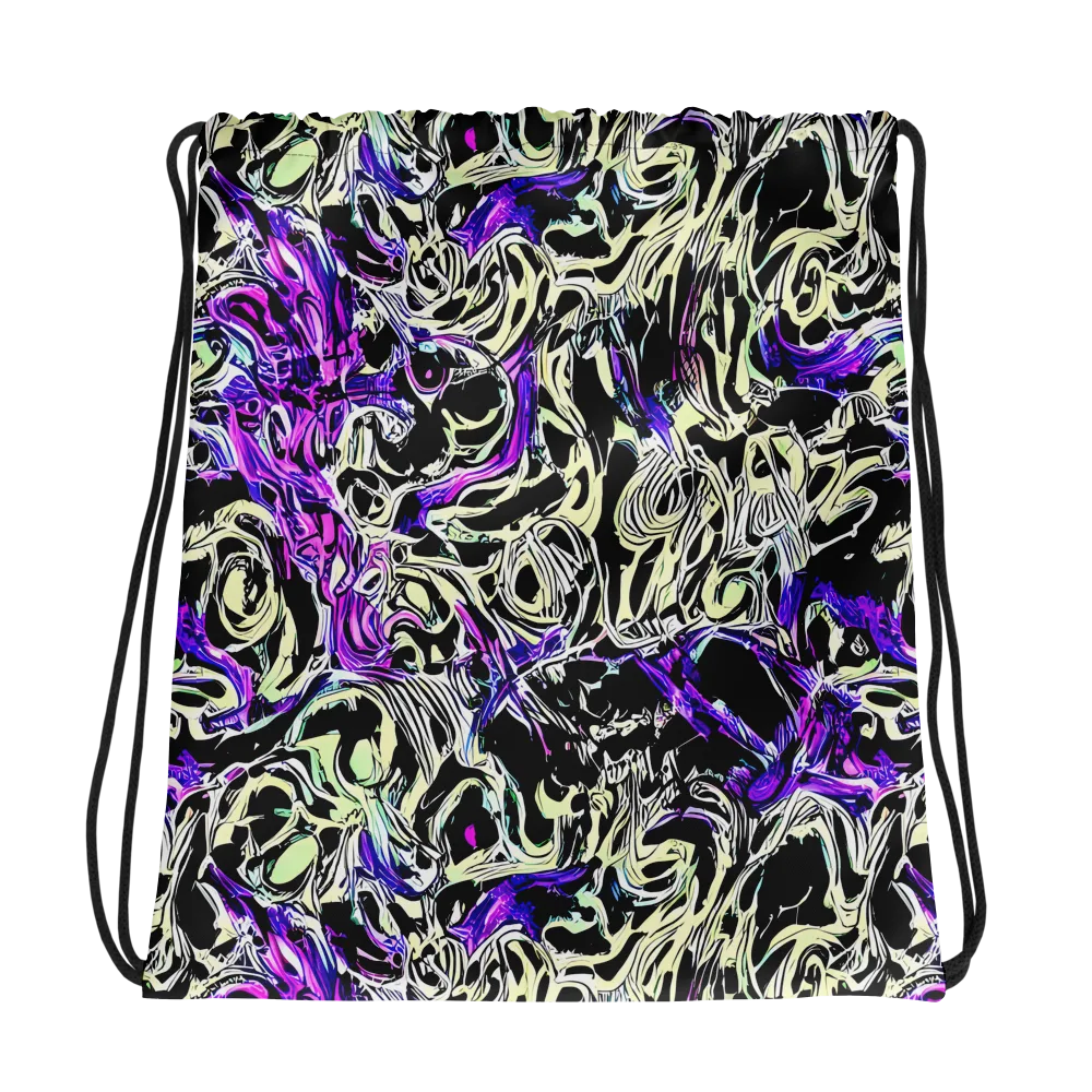 Neon Noir on Drawstring Bag — Photo