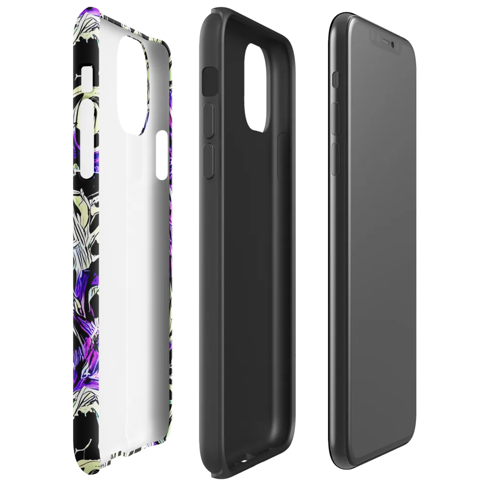 Neon Noir on Tough Case for iPhone® — Right