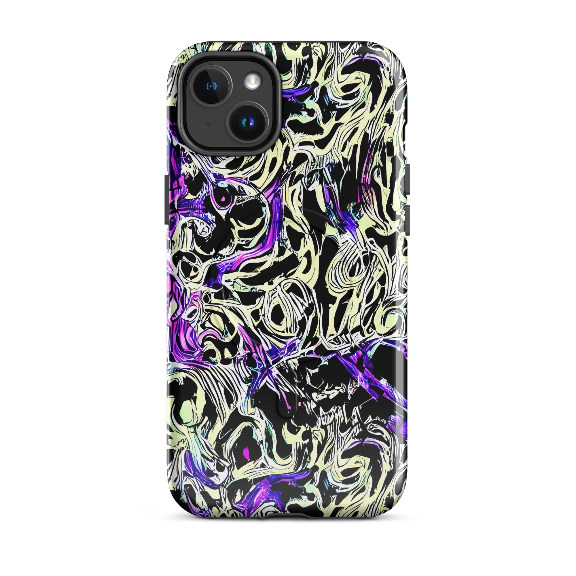 Neon Noir on MagSafe Tough Case for iPhone® — Front