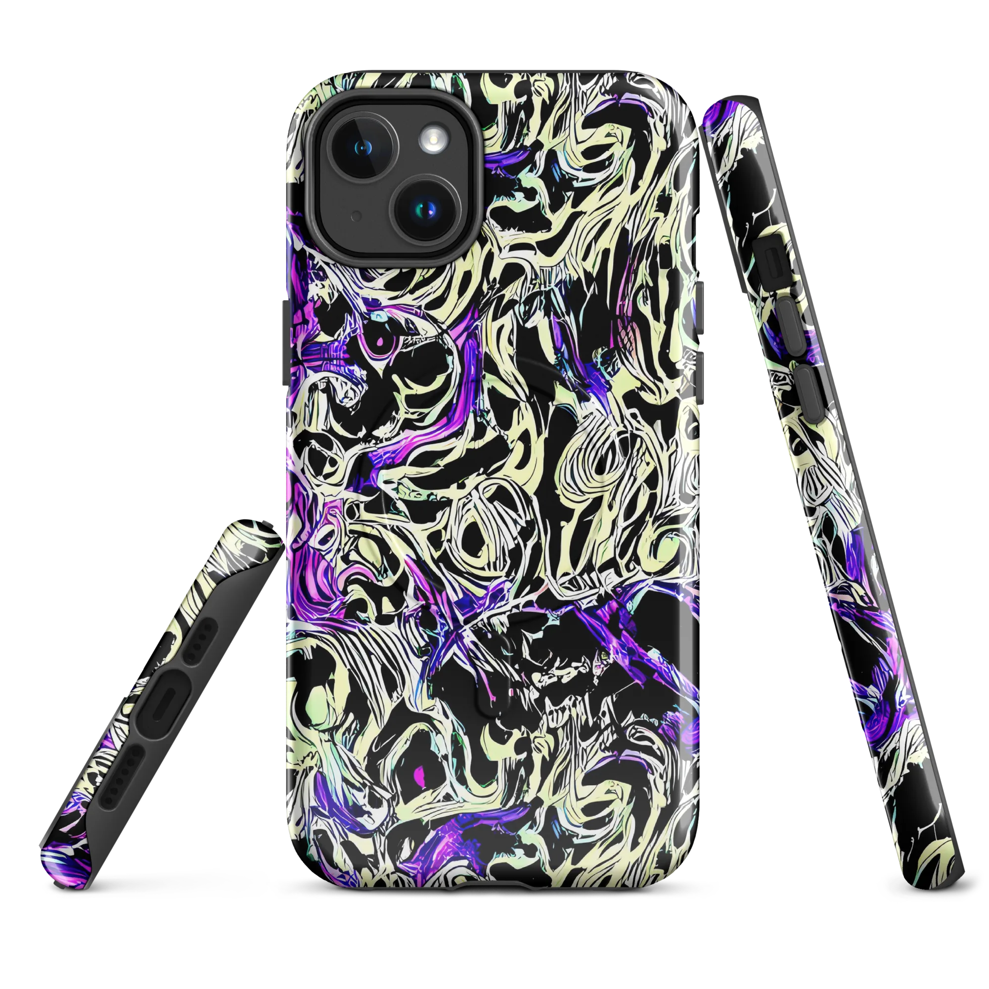Neon Noir on MagSafe Tough Case for iPhone® — Front