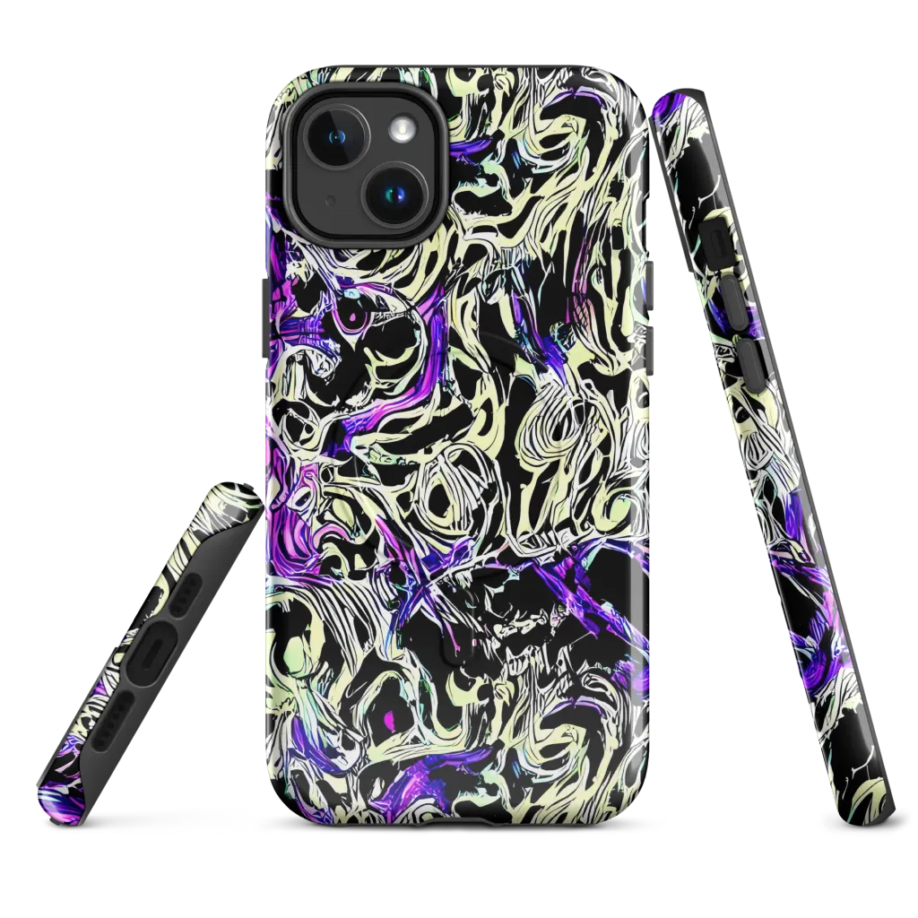 Neon Noir on MagSafe Tough Case for iPhone® — Front