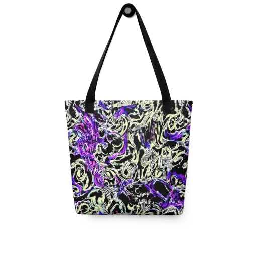 Neon Noir on a Tote Bag