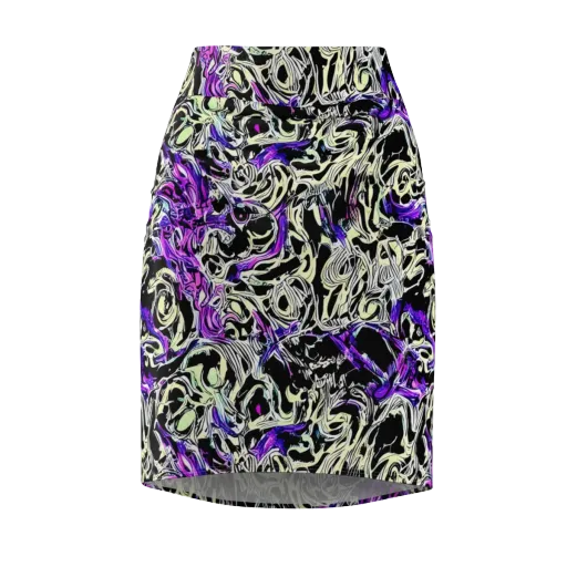 Neon Noir on a Pencil Skirt