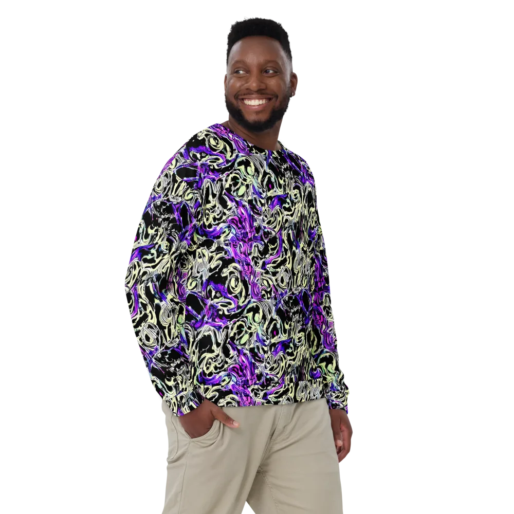 Neon Noir on Sweatshirt — Front