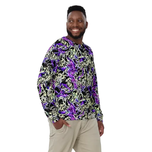 Neon Noir on a Sweatshirt