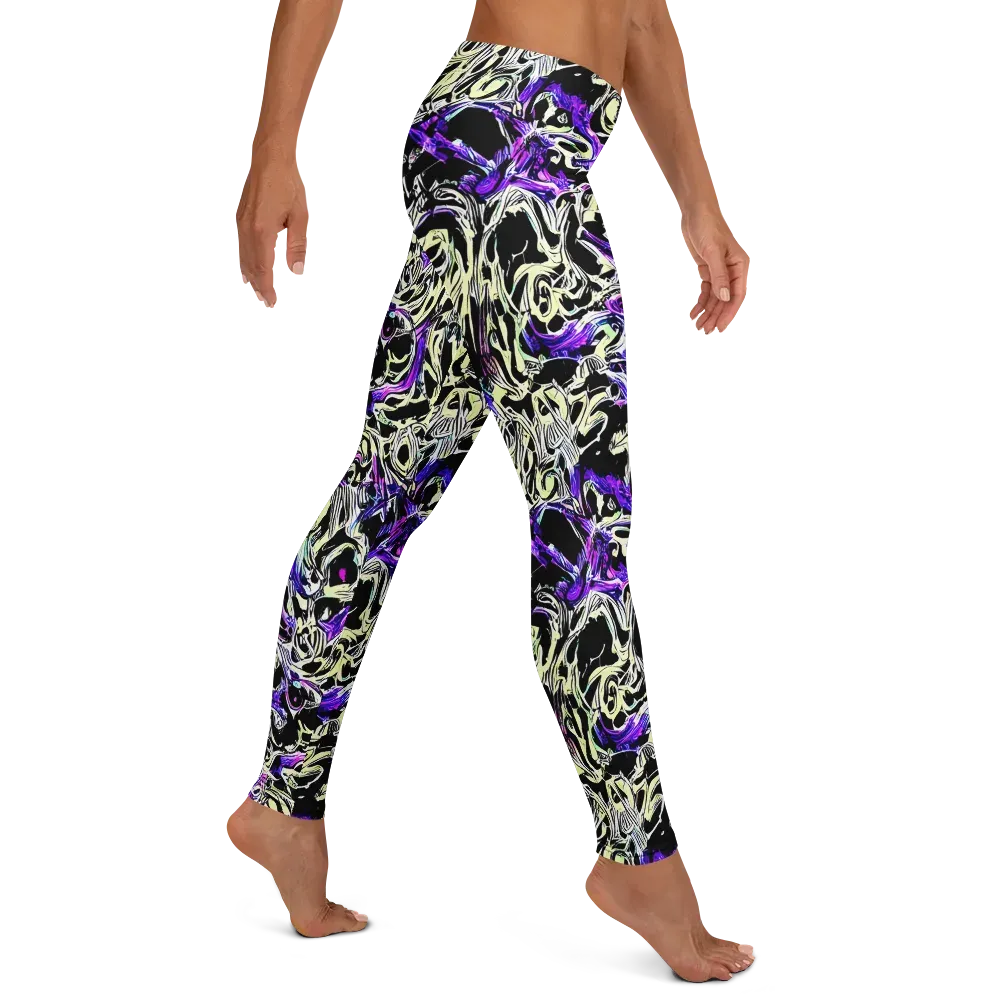 Neon Noir on Leggings — Right