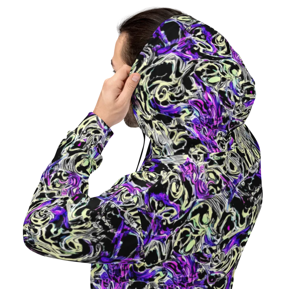 Neon Noir on Hoodie — Back