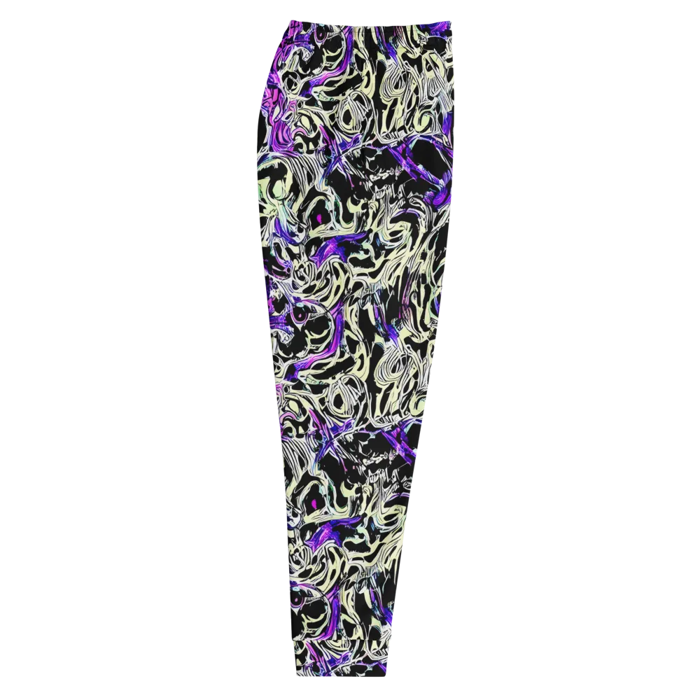 Neon Noir on Men's Joggers — Right