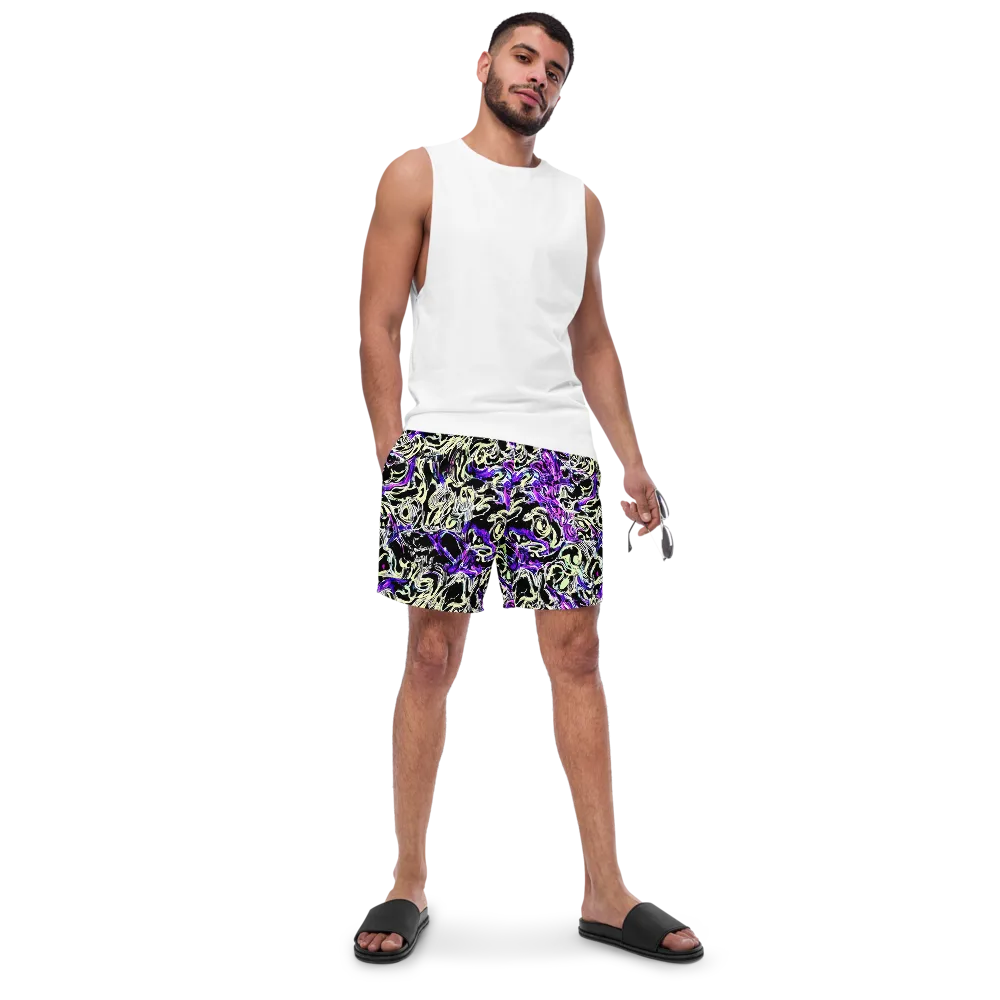 Neon Noir on Swim Trunks — Front