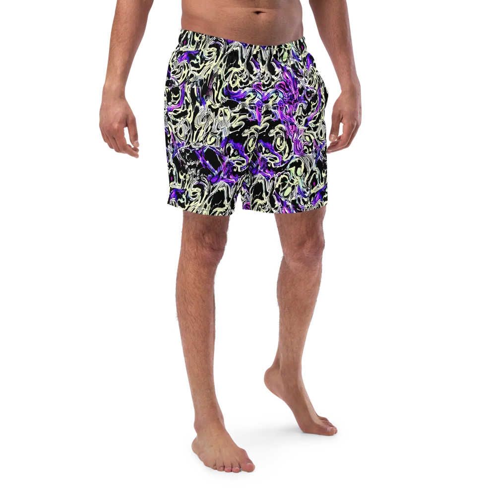 Neon Noir on Swim Trunks — Front