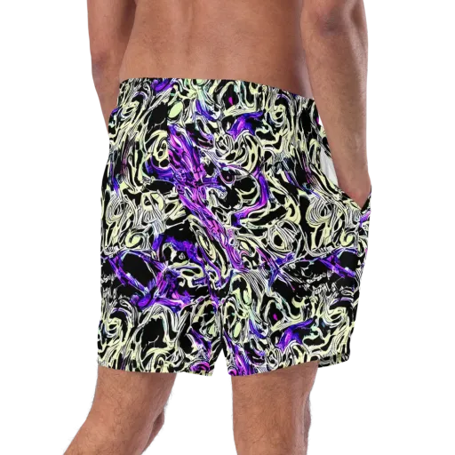 Neon Noir on a Swim Trunks