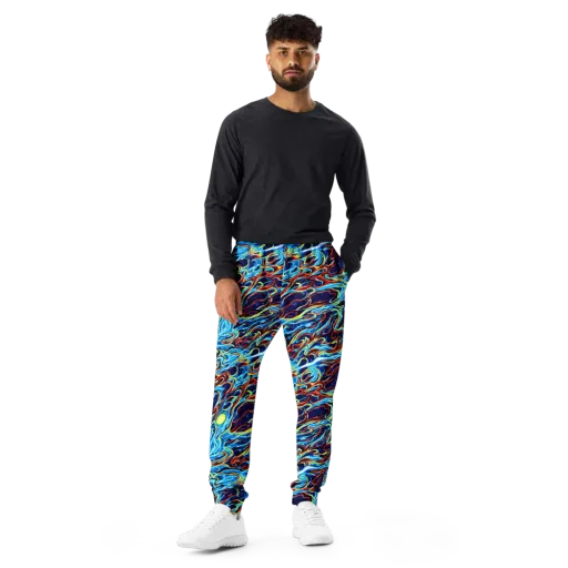 Aqua Afterburn on a Men's Joggers