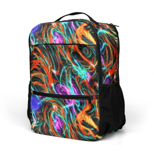 Radiant Riptide on a Utility Backpack