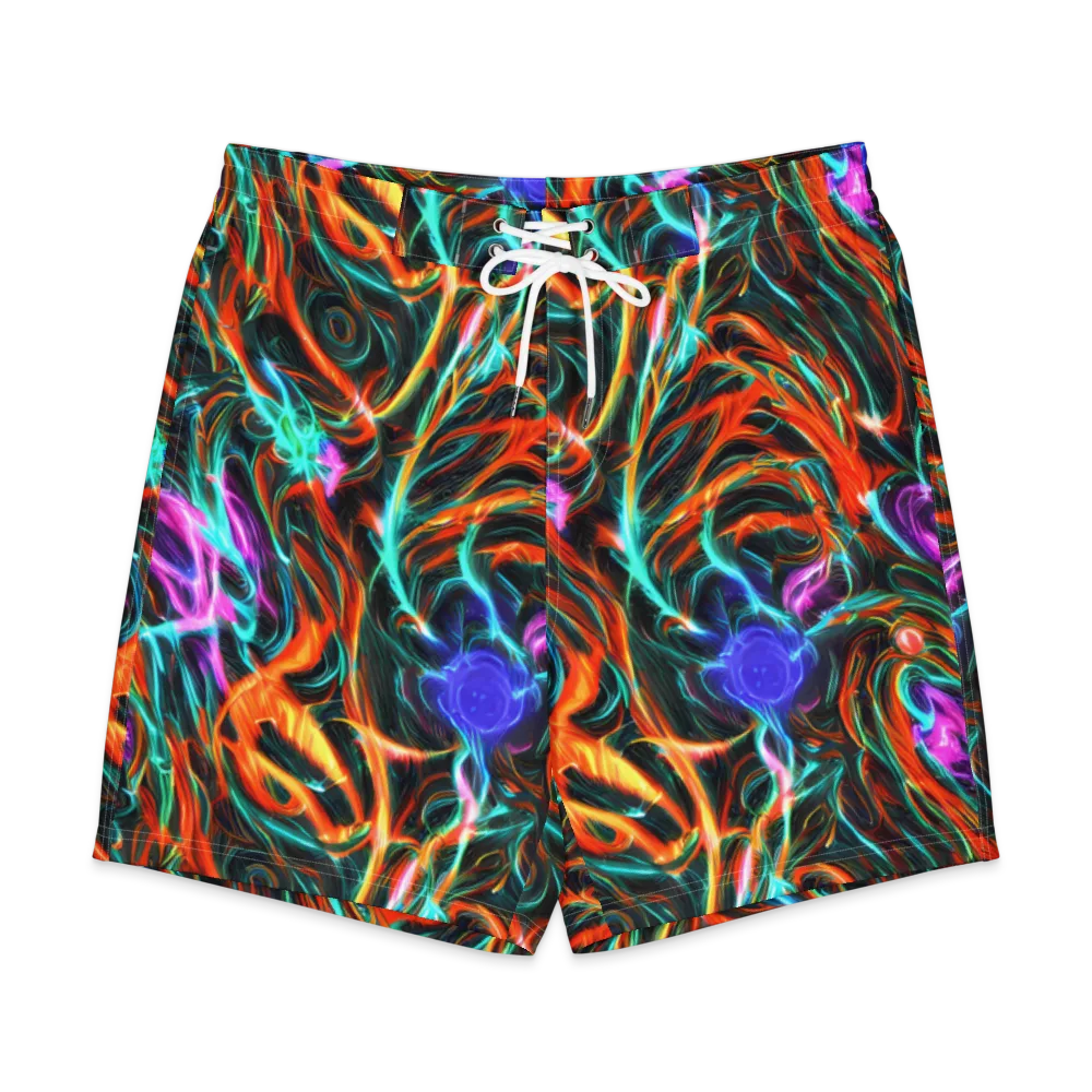 Radiant Riptide on Men's Board Shorts — Front