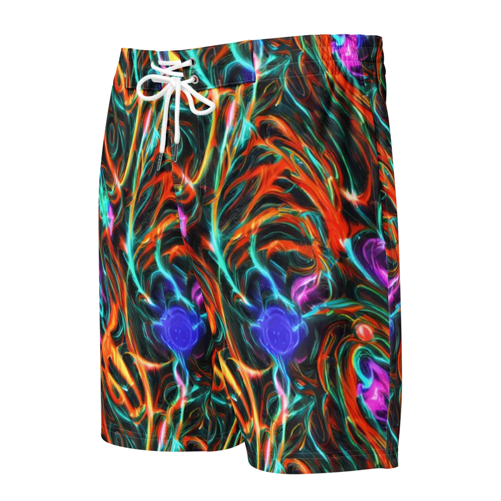 Radiant Riptide on Men's Board Shorts — Front