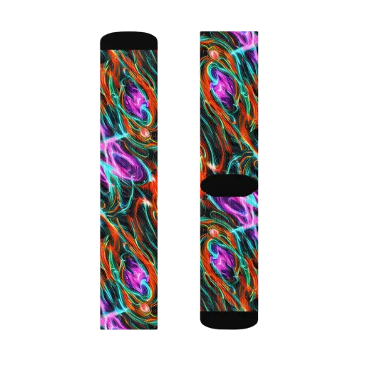 Radiant Riptide on a Socks