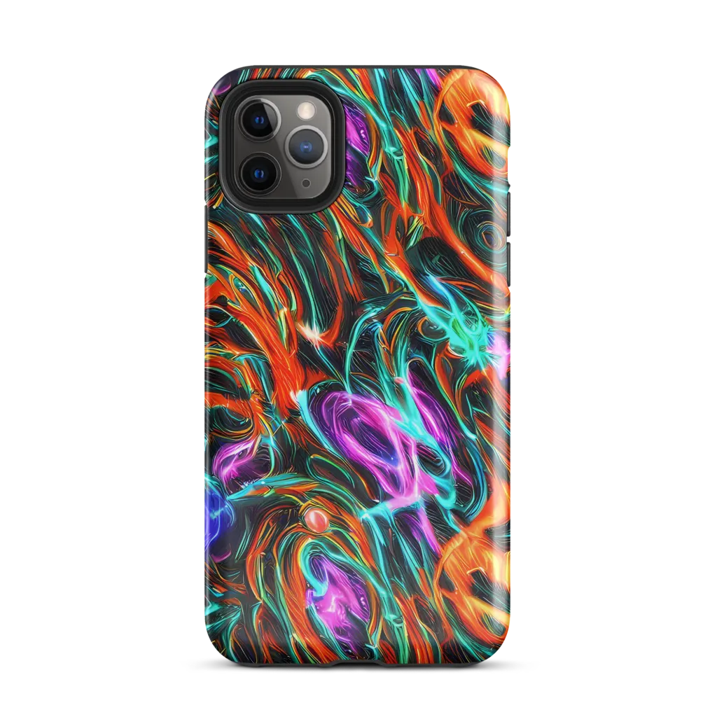 Radiant Riptide on Tough Case for iPhone® — Front