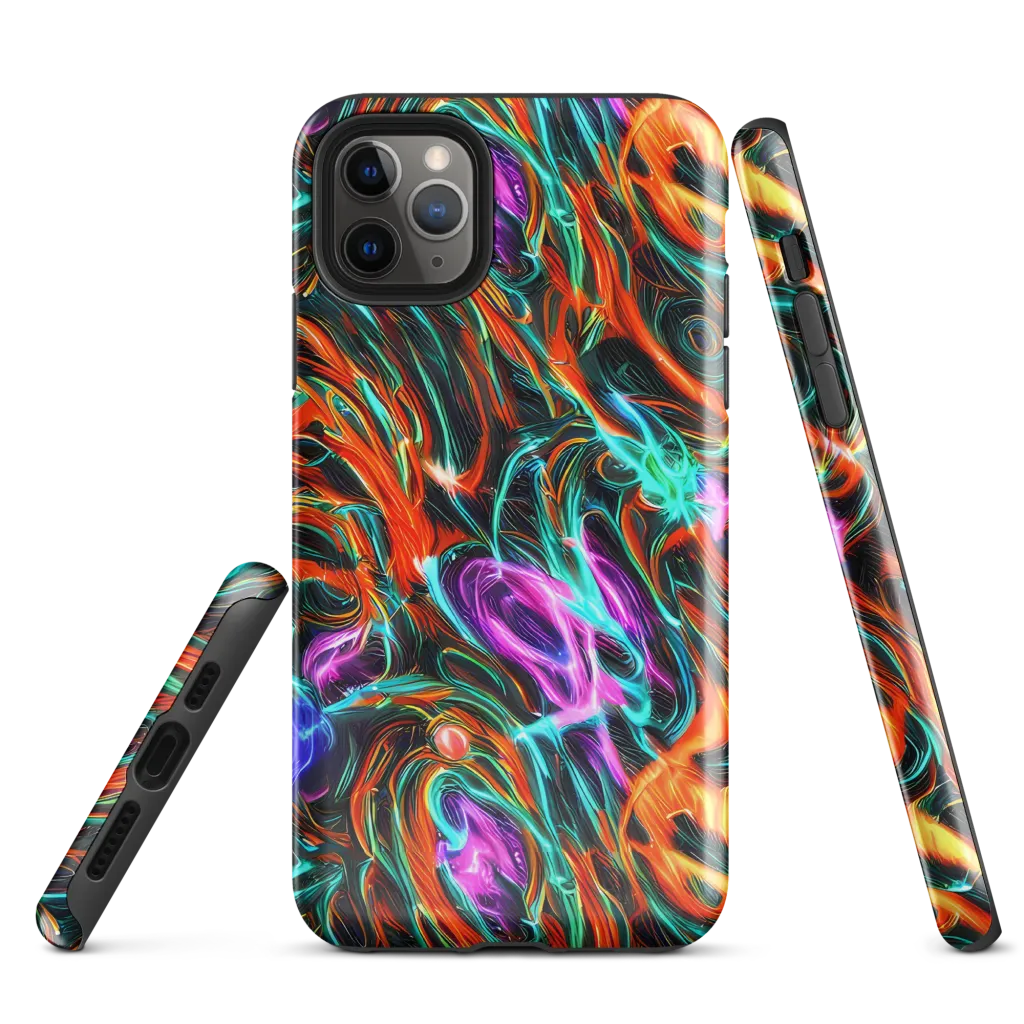 Radiant Riptide on Tough Case for iPhone® — Front