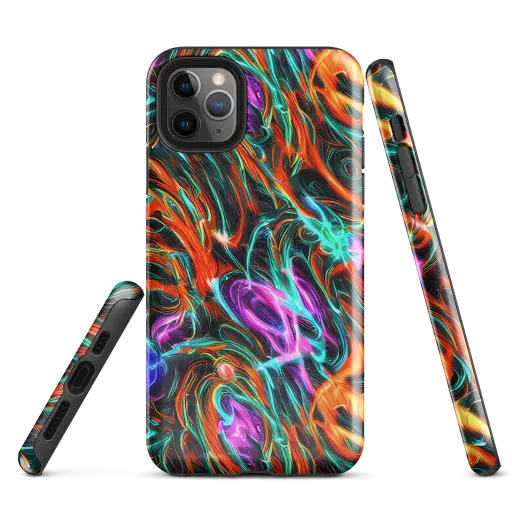 Radiant Riptide on a Tough Case for iPhone®