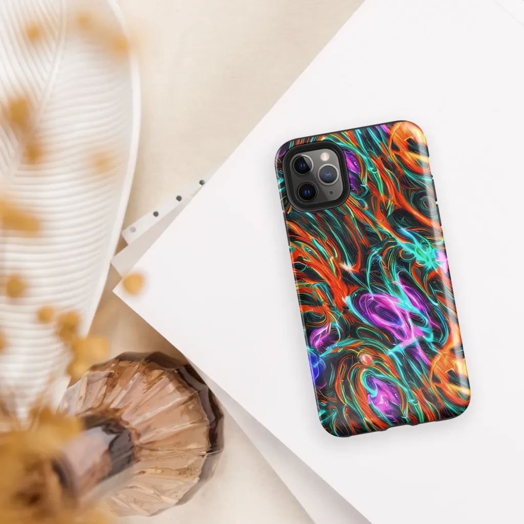 Radiant Riptide on Tough Case for iPhone® — Front