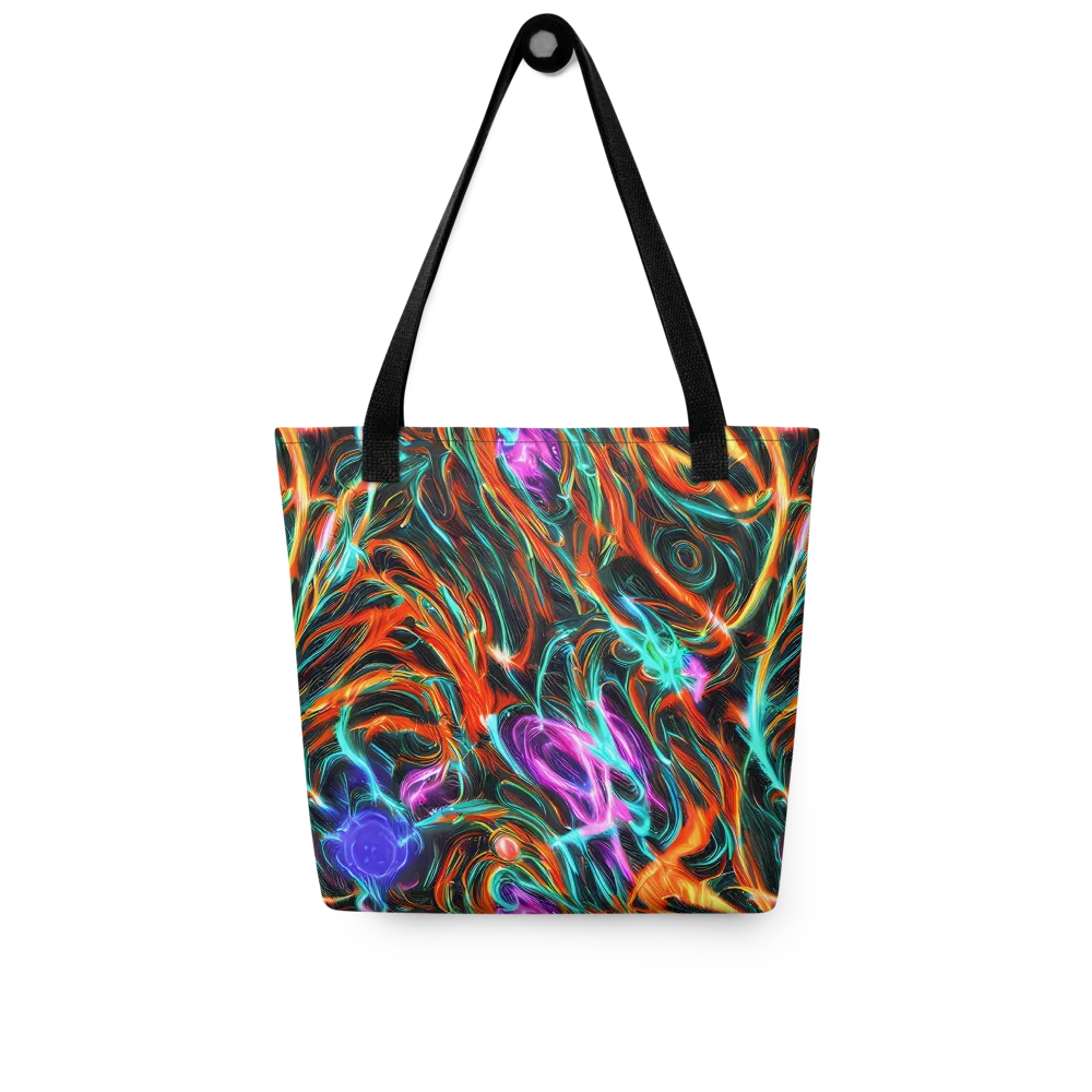 Radiant Riptide on Tote Bag — Front