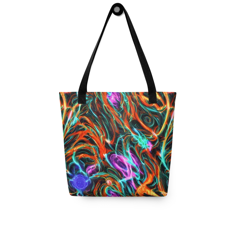 Radiant Riptide on Tote Bag — Front