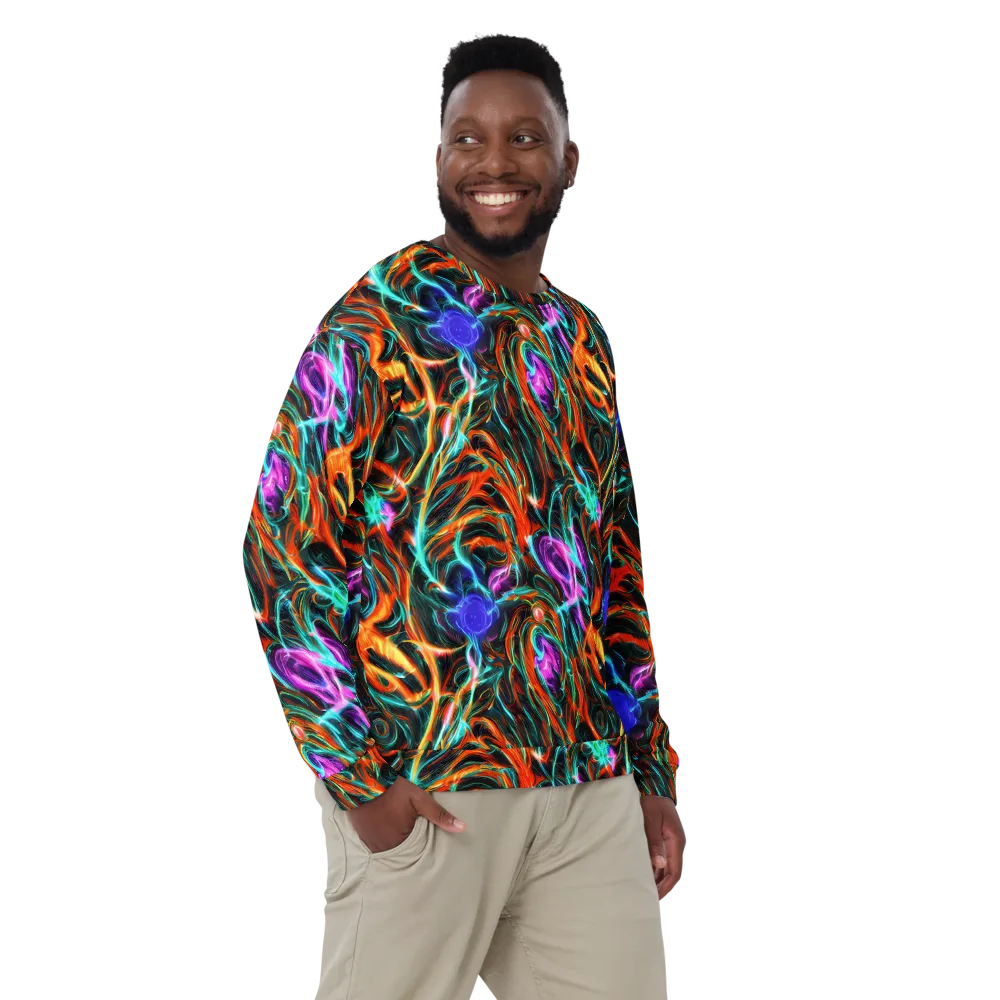 Radiant Riptide on Sweatshirt — Front