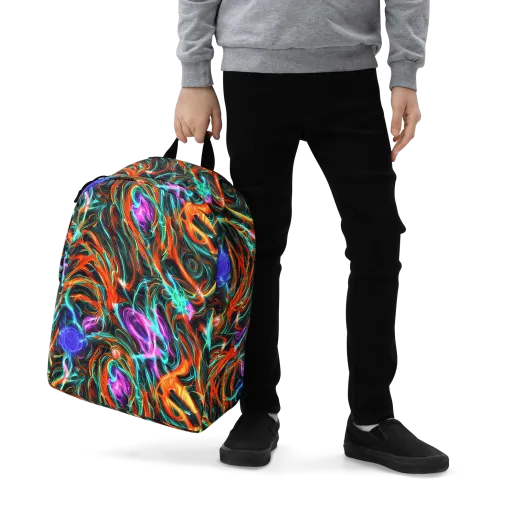 Radiant Riptide on a Minimalist Backpack