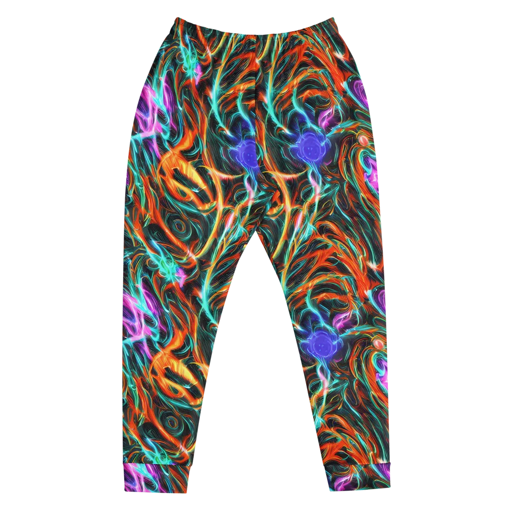 Radiant Riptide on Men's Joggers — Front