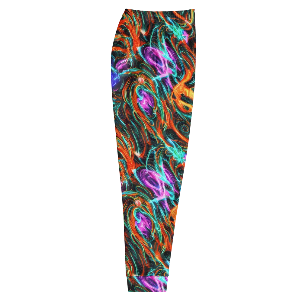 Radiant Riptide on Men's Joggers — Right