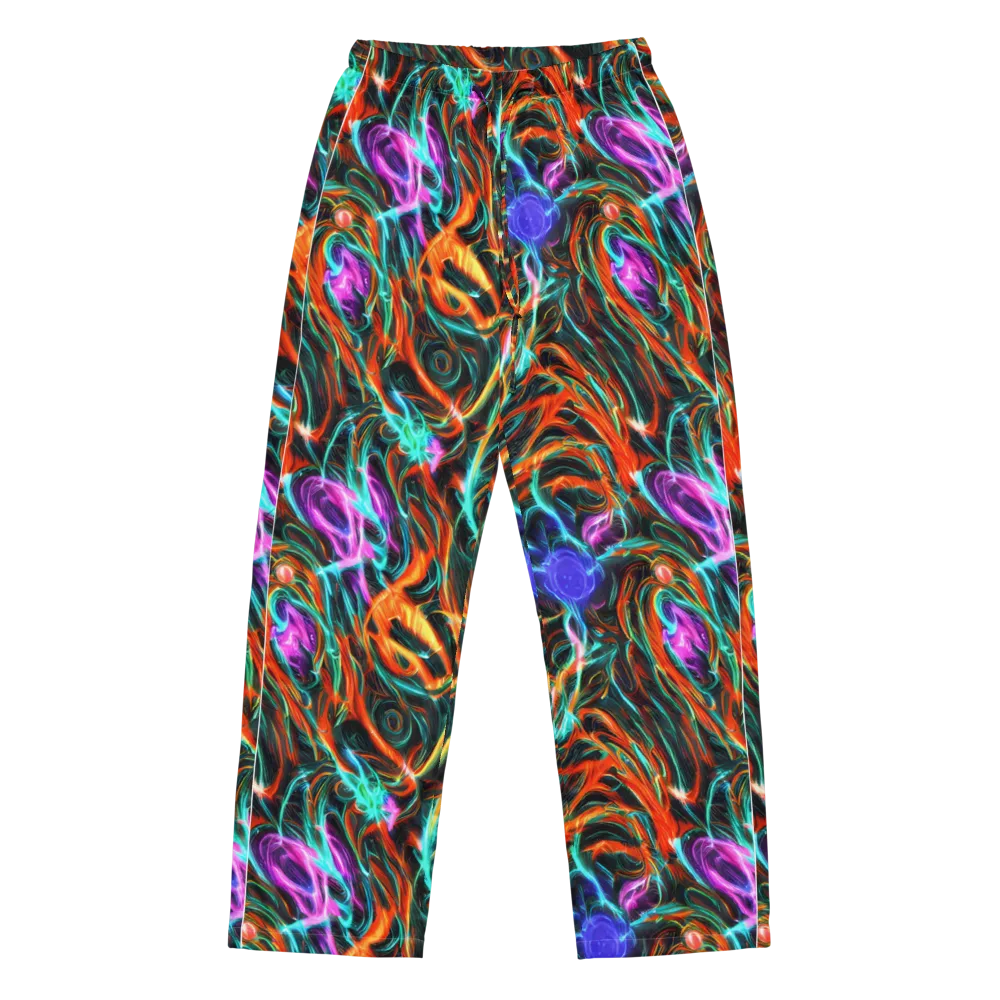 Radiant Riptide on Women's Pajama Pants — Front