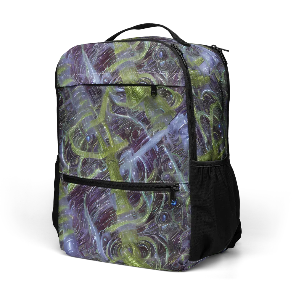 Neon Verdigris on Utility Backpack — Left Front