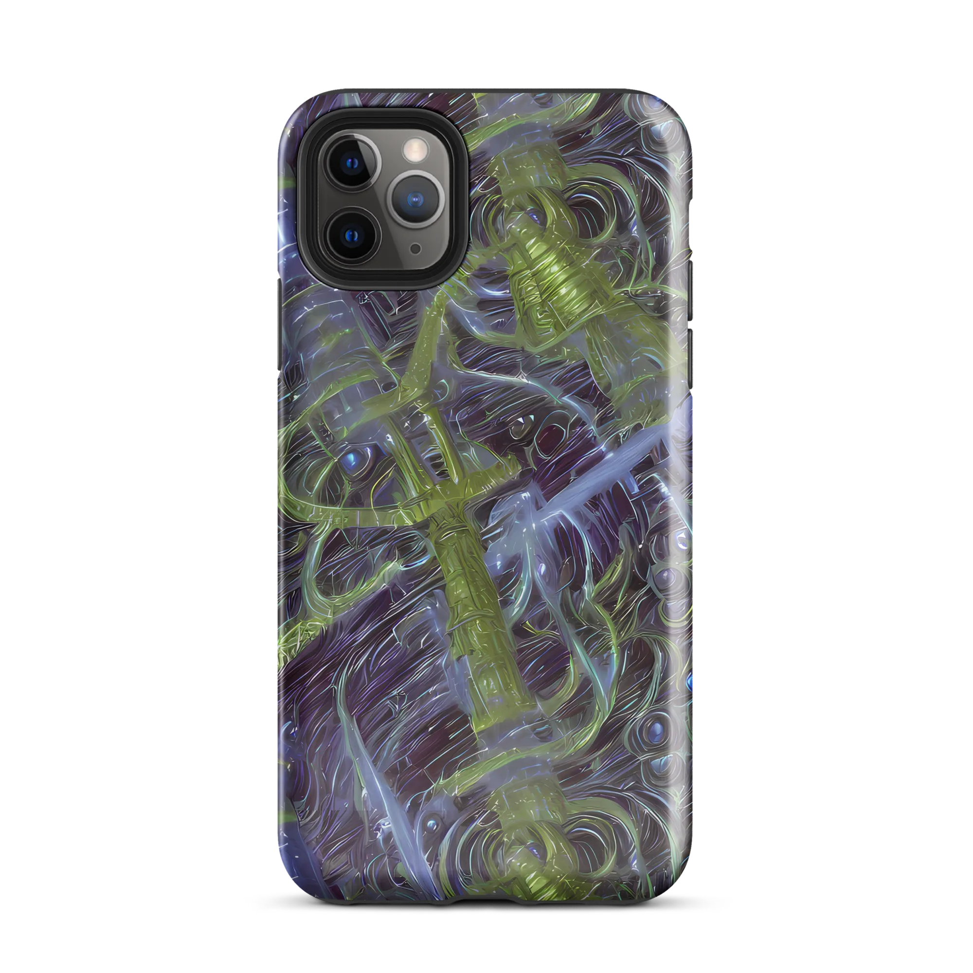 Neon Verdigris on Tough Case for iPhone® — Front