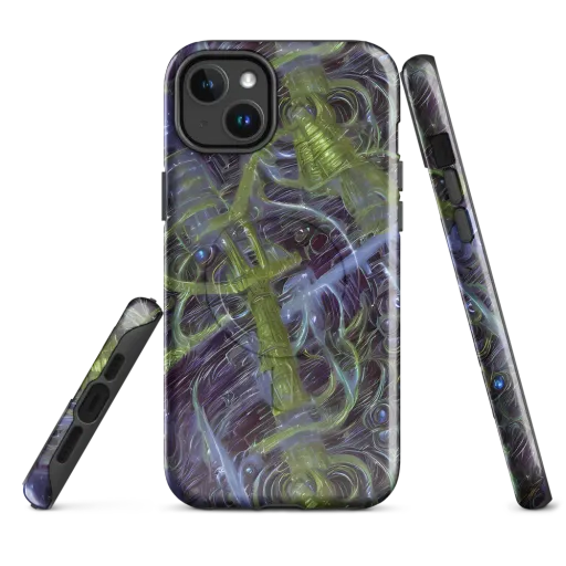 Neon Verdigris on a MagSafe Tough Case for iPhone®