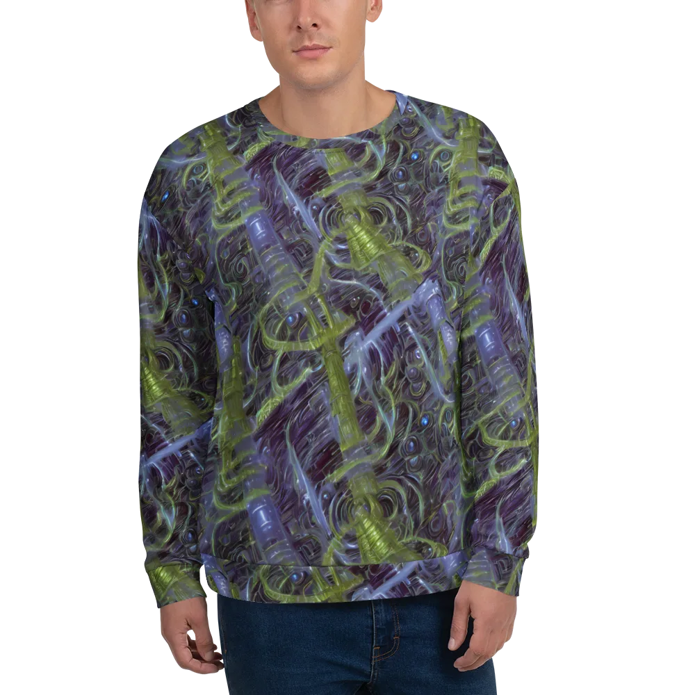 Neon Verdigris on Sweatshirt — Front