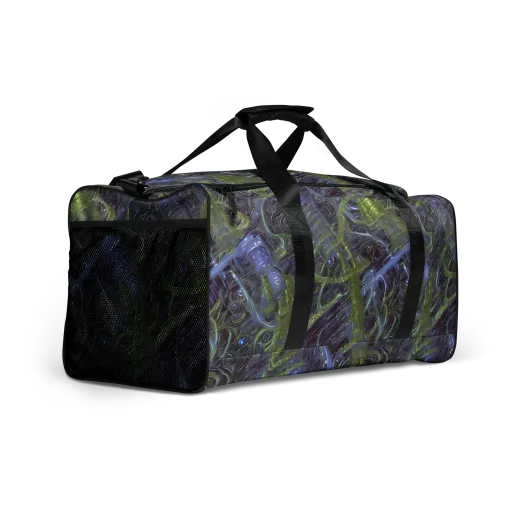 Neon Verdigris on a Duffle Bag