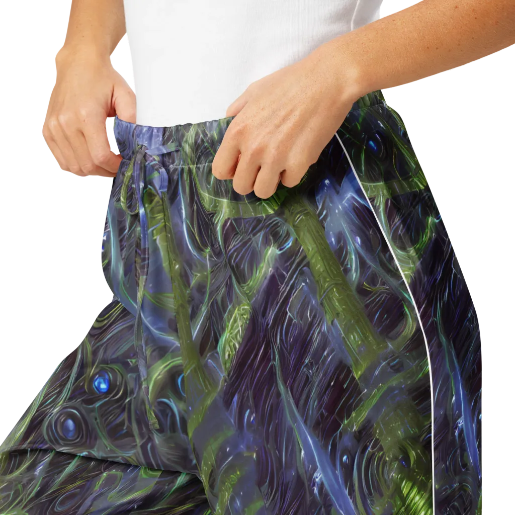 Neon Verdigris on Women's Pajama Pants — Product details