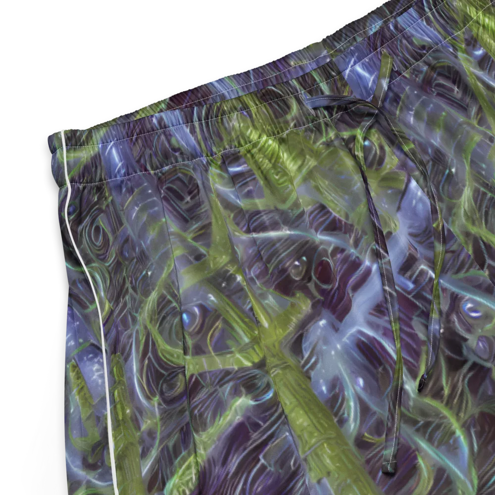 Neon Verdigris on Women's Pajama Shorts — Product details