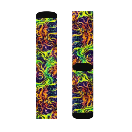 Liquid Fireworks on a Socks