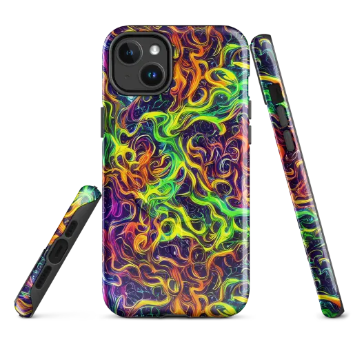 Liquid Fireworks on a MagSafe Tough Case for iPhone®