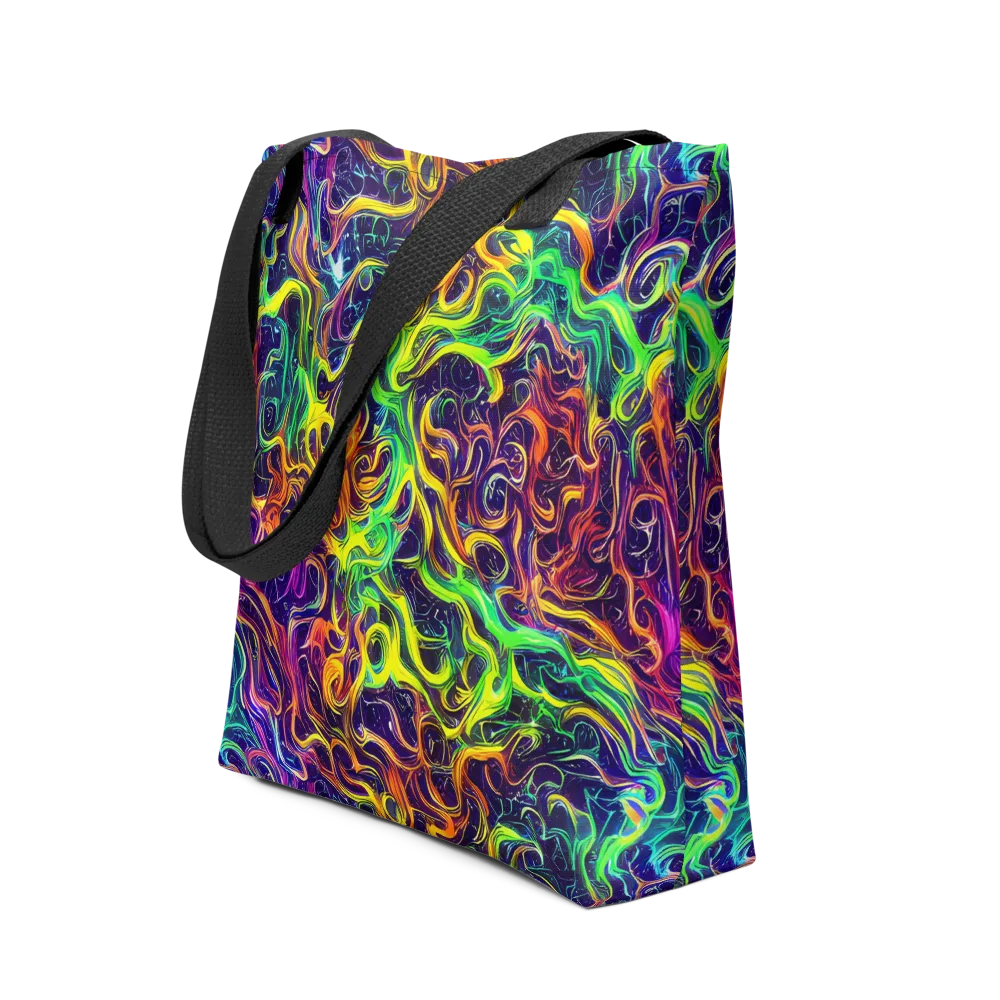 Liquid Fireworks on Tote Bag — Front