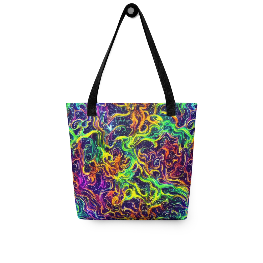 Liquid Fireworks on Tote Bag — Front